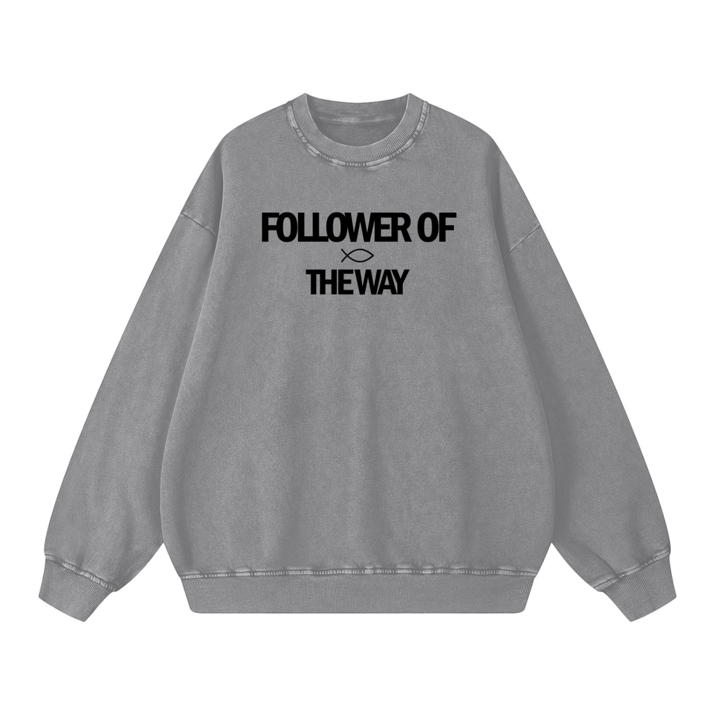 Follower of the Way | Oversized Sweatshirt