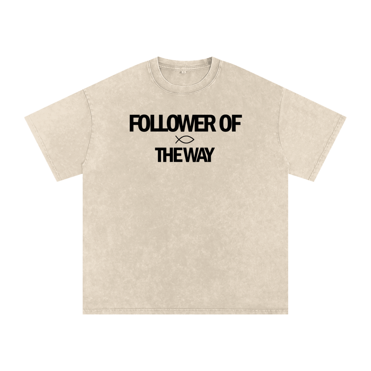 Follower of the Way | Oversized Tee