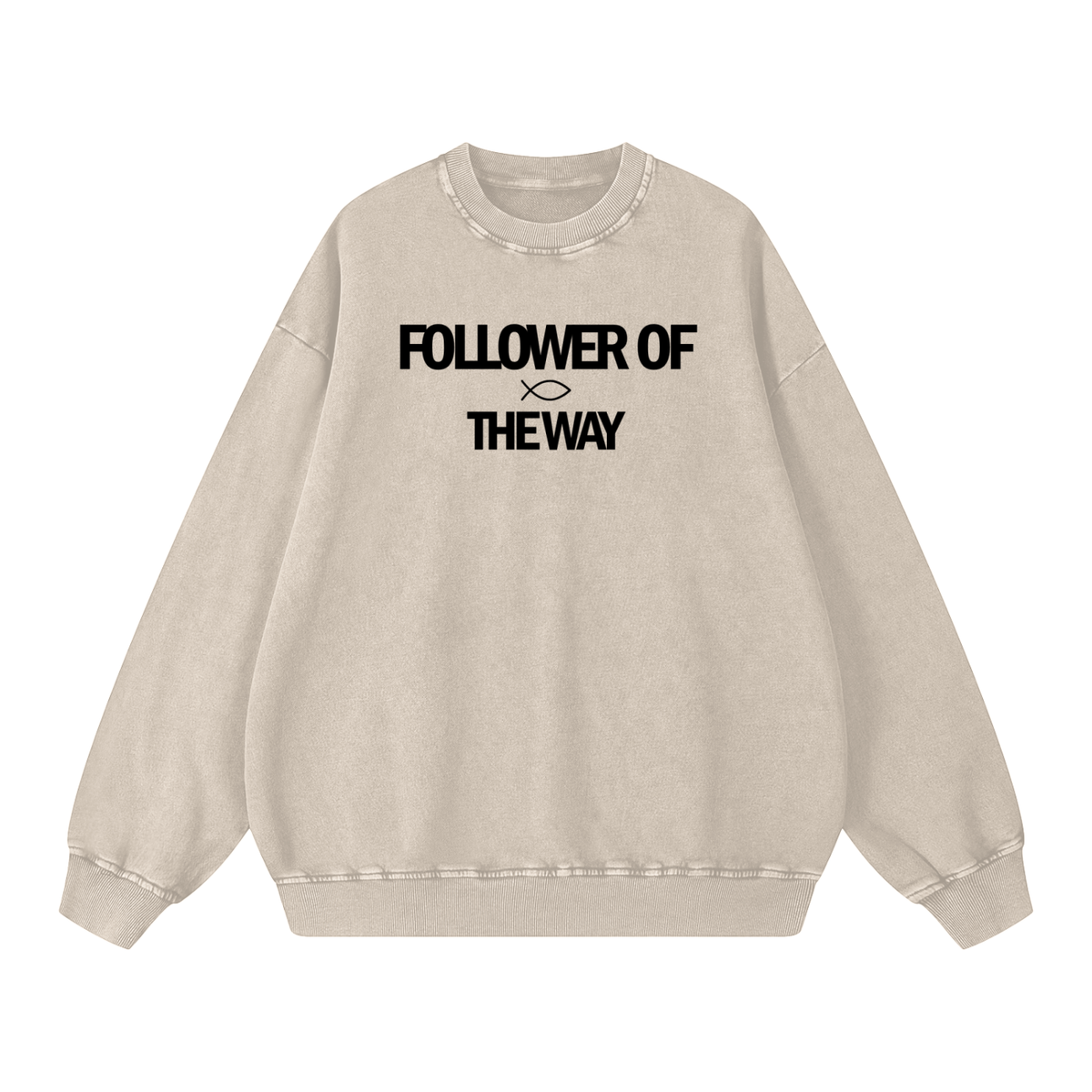 Follower of the Way | Oversized Sweatshirt