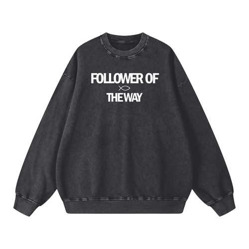 Follower of the Way | Oversized Sweatshirt